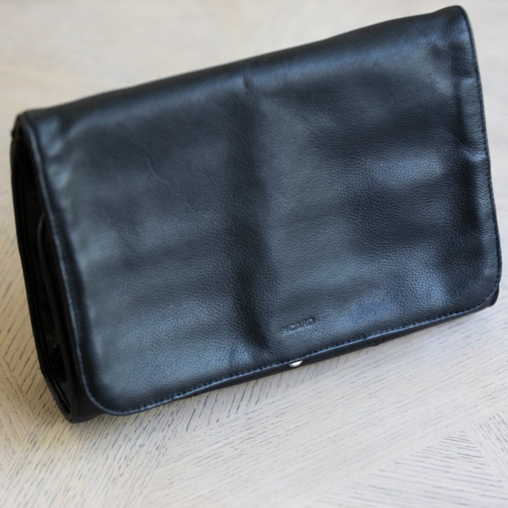 PICARD Dopp kit Italian cowhide leather Imported from Germany - High quality